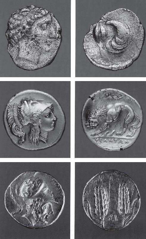 Дидрахма из Кум. Серебро. 420—380 гг. до н. э.