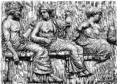 Посейдон, Аполлон и Артемида (аетали восточного фриза Парфенона, Фидий и его